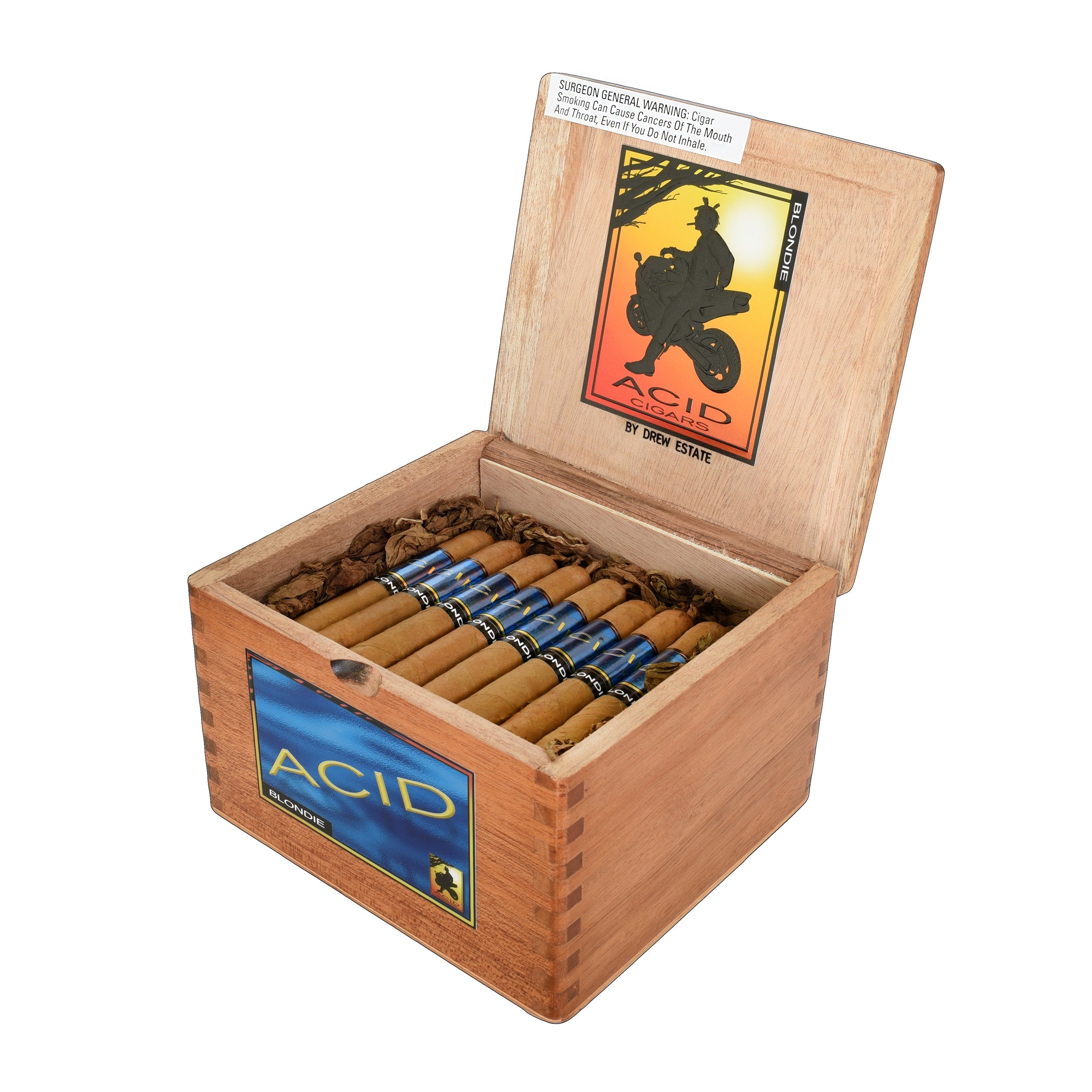 ACID BLONDIE 40/CT open cigar box