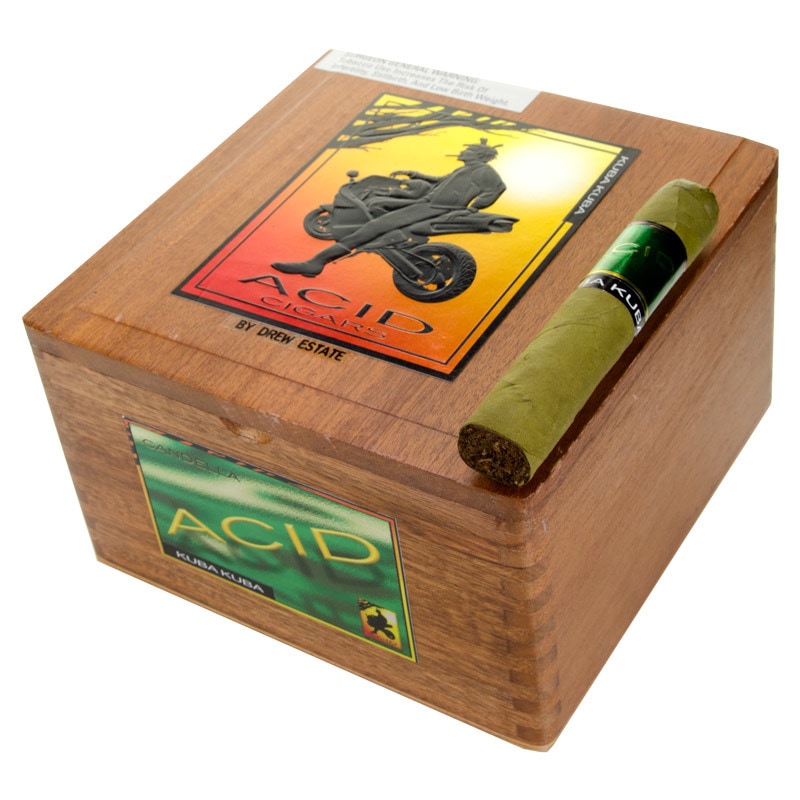 ACID KUBA KUBA GREEN LABEL 24/BX open cigar box
