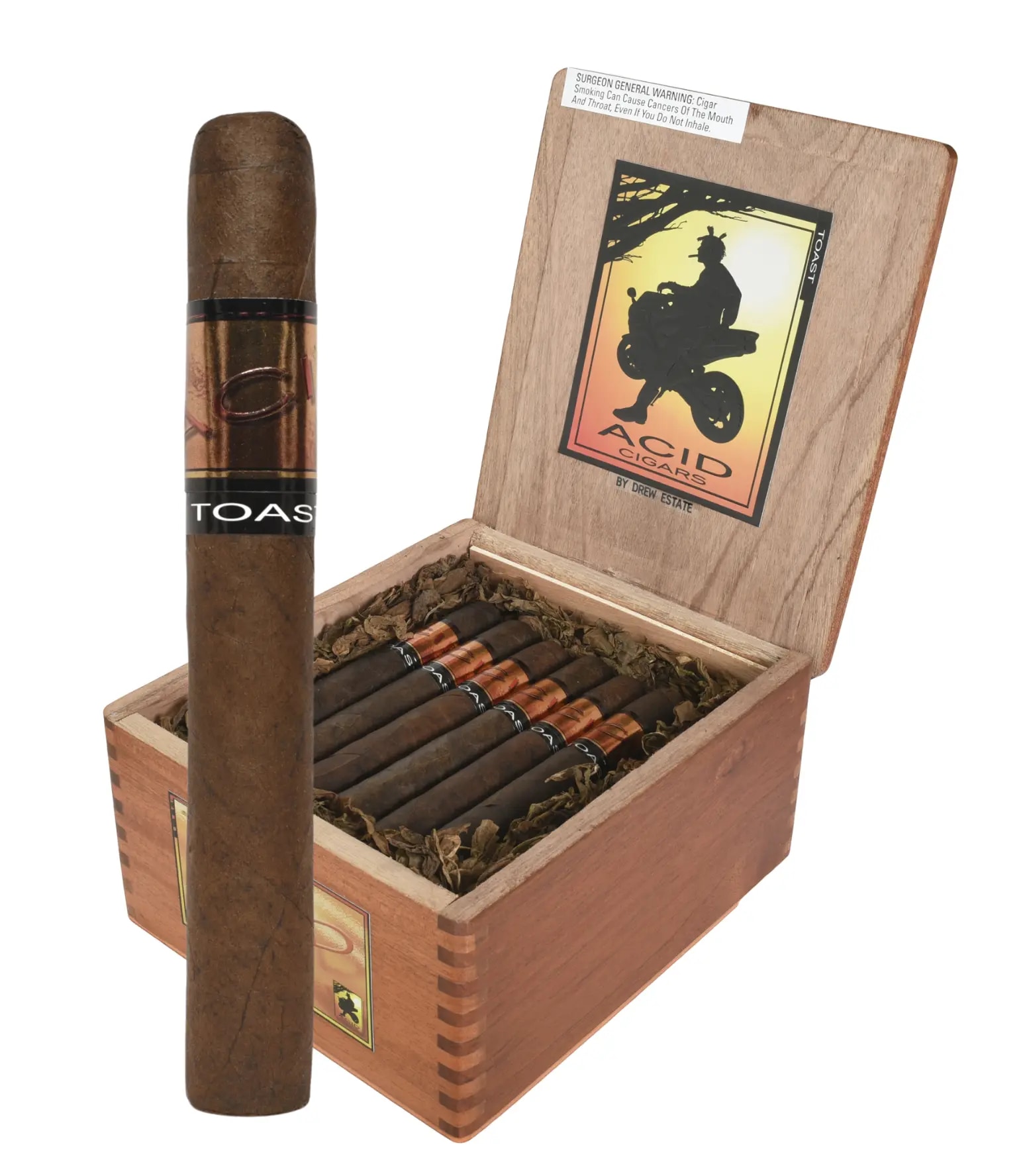ACID TOAST 24/BX open cigar box