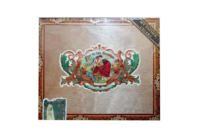 FLOR DE LAS ANTILLAS ROBUSTO 20/BX premium cigar box with Box of 20, Robusto, Nicaraguan Sun Grown wrapper, Medium strength