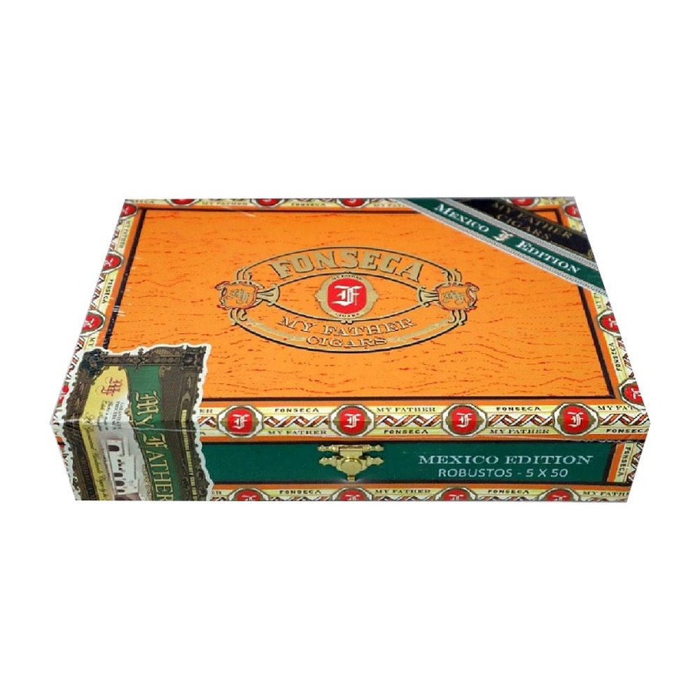 FONSECA MX EDITION ROBUSTO 20/BX premium cigar box with Box of 20, Robusto, Mexican San Andres wrapper, Medium strength